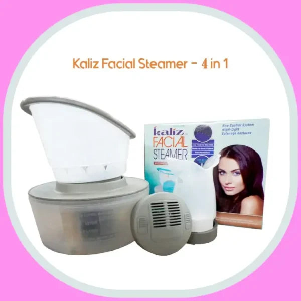 Kaliz Facial Steamer Set 4 In 1 With Inhaler Humidifier Toner And Steamer