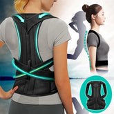 ADJUSTABLE BACK POSTURE CORRECTOR WITH WAIST SUPPORT STRAPS FOR BOYS AND GIRLS
