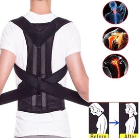 ADJUSTABLE BACK POSTURE CORRECTOR WITH WAIST SUPPORT STRAPS FOR BOYS AND GIRLS